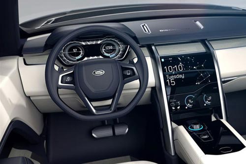 發(fā)現(xiàn)Vision概念車(chē)官圖