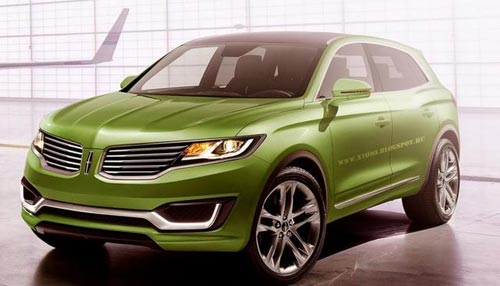 [海外車訊]林肯MKX量產版車型效果圖曝光