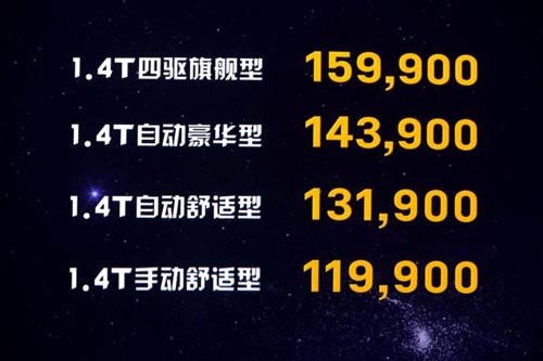 [新車上市]雪佛蘭創酷TRAX售11.99-15.99萬