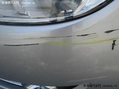 車漆刮痕不處理 