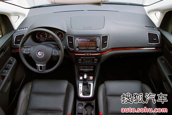 大眾 夏朗 實拍 內飾 圖片