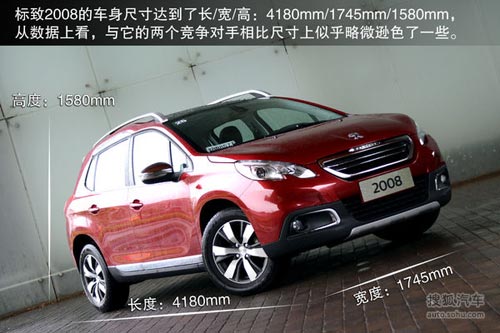 標致 2008 實拍 圖解 圖片