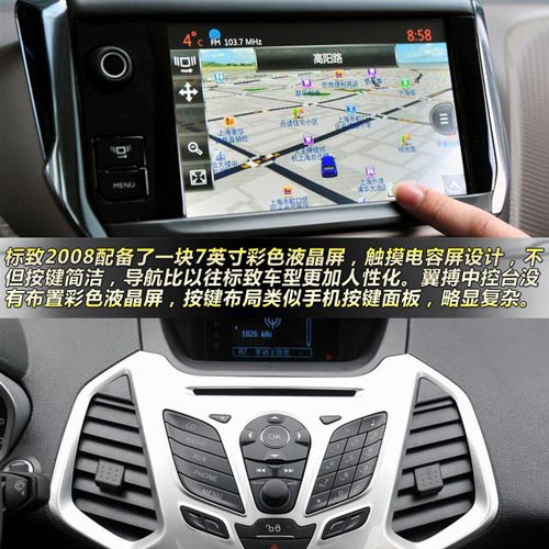 標(biāo)致2008對比福特翼搏 10萬元小型SUV大比拼