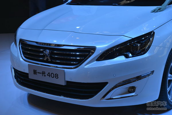 標致408北京車展實拍