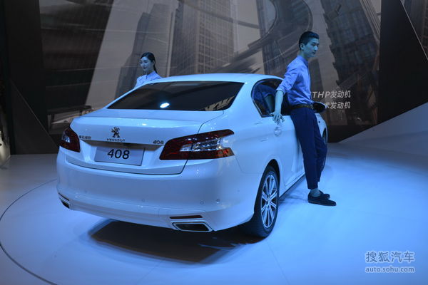 標致408北京車展實拍
