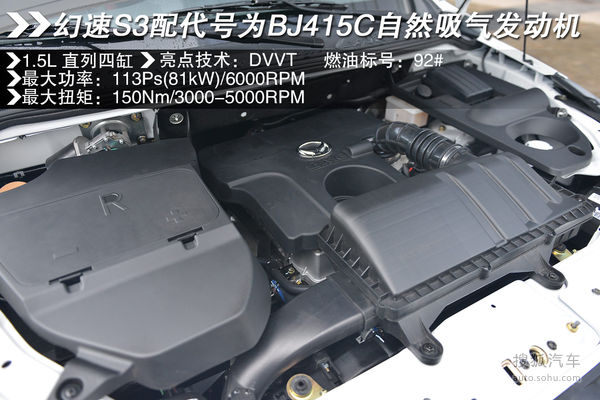 北汽幻速 S3 實拍 圖解 圖片