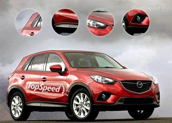 馬自達(dá)小型SUV設(shè)計(jì)草圖 馬自達(dá)小型SUV設(shè)計(jì)草圖