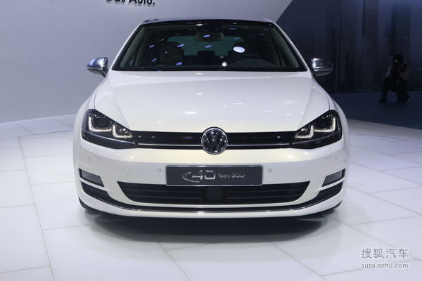 大眾高爾夫紀念版概念車北京車展實拍