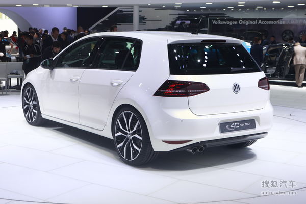 大眾高爾夫紀念版概念車北京車展實拍