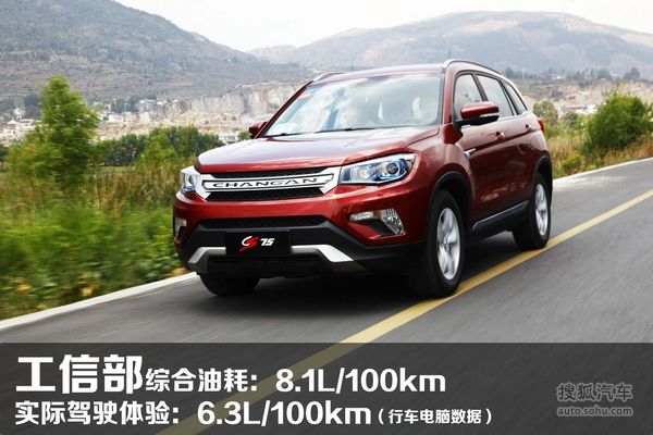 長安 CS75 實拍 圖解 圖片