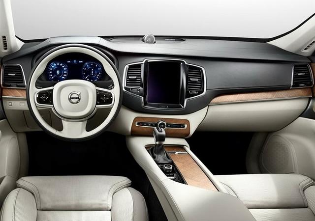 沃爾沃新一代XC90內飾官圖發布 全面升級