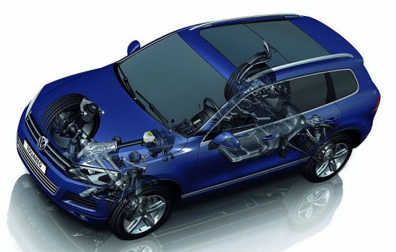 途銳四驅系統示意圖