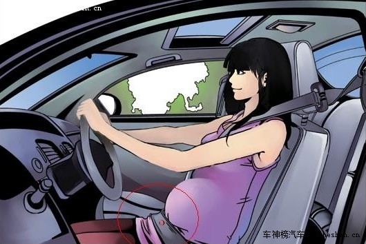 孕婦駕車無妨 安全帶等四大注意事項 孕婦駕車 安全駕車 駕駛技巧
